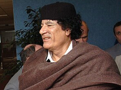 First visit by Colonel Gaddafi outside Africa and the Middle East since 1989