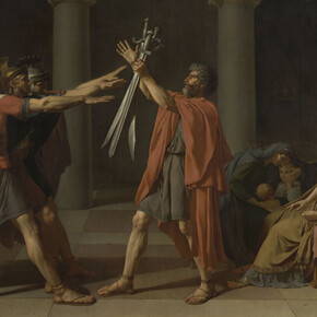 Jacques-Louis David. Avec l'aimable autorisation du musée du Louvre