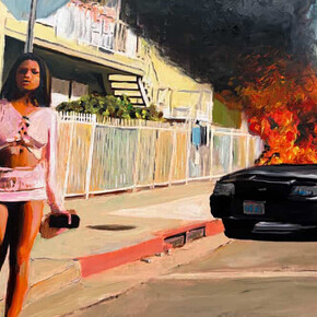 Jordan Sullivan, The blade (detail). Courtesy of GR Gallery 