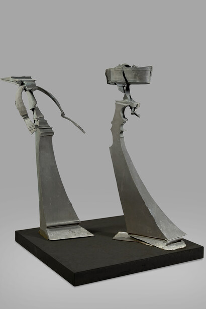 Quinto Ghermandi, Giselda e Timoteo, 1966. Per gentile concessione della Galleria Open Art