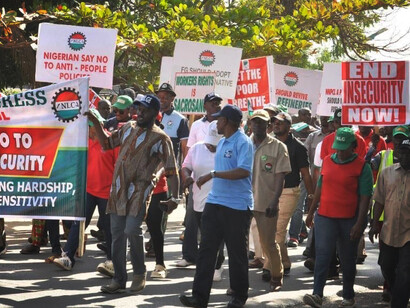 On February 27 and 28, 2024, thousands of Nigerian workers staged nationwide protests against rising living costs, which unions attribute to the Federal Government's anti-worker economic austerity measures