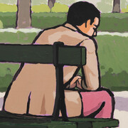 Jean-Claude Götting, Solitaires. Courtesy of Huberty & Breyne Gallery