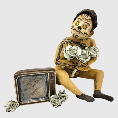 Jorge A. Jiménez Jr., Yo soy..., 2025. Courtesy of Craig Krull Gallery