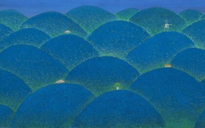 Kim In Ok, The road to Hanggeum-ri (detail), 2023. Courtesy of Kate Oh Gallery