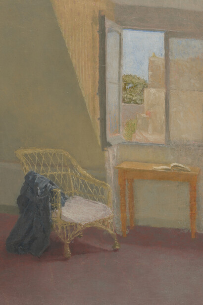 Gwen John, A corner of the artist's room in Paris (detail). Courtesy of National Museum Cardiff 