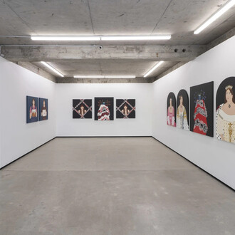 Ayesha Green, Te pōwhiri, exhibition view. Courtesy of Jhana Millers Gallery