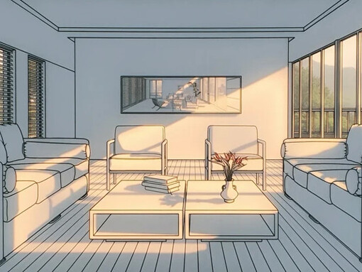 Hwang Seontae, The space with sunshine (detail), 2020. Courtesy of Friedrichs Pontone