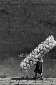 Cotton candy, San Angel, México, 1981