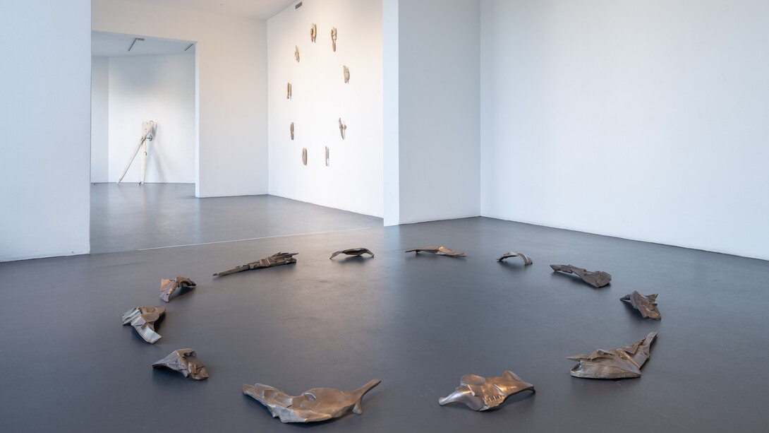 Tiina Raitanen, Pending, exhibition view. Courtesy of Galleria Sculptor