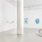 Lora Fosberg, I love it here, let's leave; in search of the hill, exhibition view. Courtesy of Zolla Lieberman Gallery