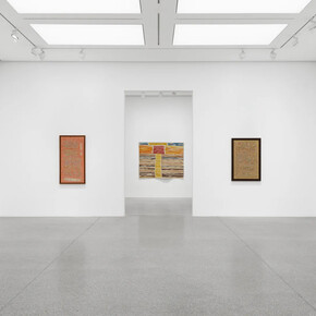 Etel Adnan and Seundja Rhee, To meet the sun, exhibition view. Courtesy of White Cube