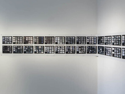 Dafna Talmor, Sea of stones: constructed landscapes (vol. III), exhibition view. Courtesy of Tobe Gallery