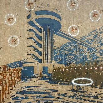 Ilya Evdokimov, The soarers. Courtesy of Erarta Museum