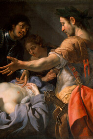 Luca Ferrari. Nerone davanti al corpo di Agrippina