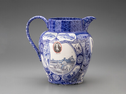 Paul Scott, Sampler jug (after Stubbs), No. 8,  2022. Courtesy of Cincinnati Art Museum 
