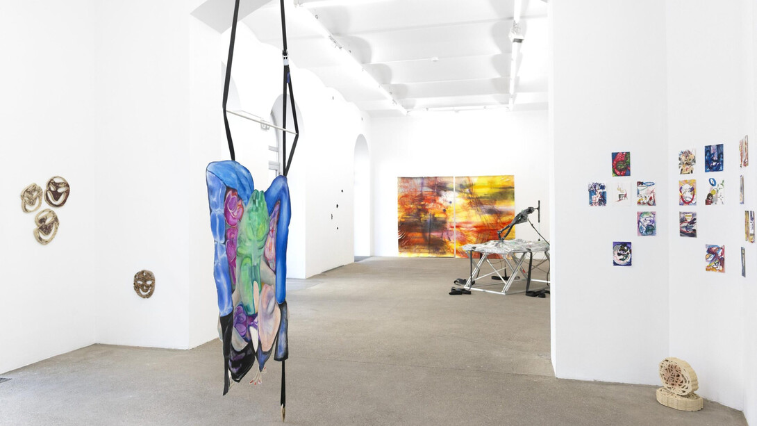 Various artists, And when I see a ghost I really see a ghost, exhibition view. Courtesy of Galerie Elisabeth & Klaus Thoman