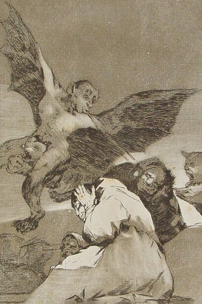 Francisco de Goya, Capricho nº 48: Soplones (1799)