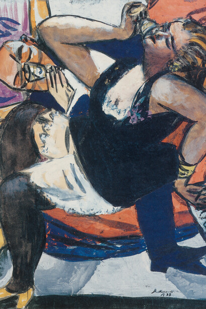 Max Beckmann, Paar, 1938. Mit freundlicher genehmigung der Sammlung Scharf-Gerstenberg