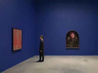 Nicolas Party, Clotho, exhibition view. Courtesy of Hauser & Wirth Gallery 