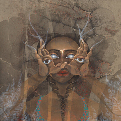 Hayv Kahraman, Invocation 2. Courtesy of Jack Shainman Gallery