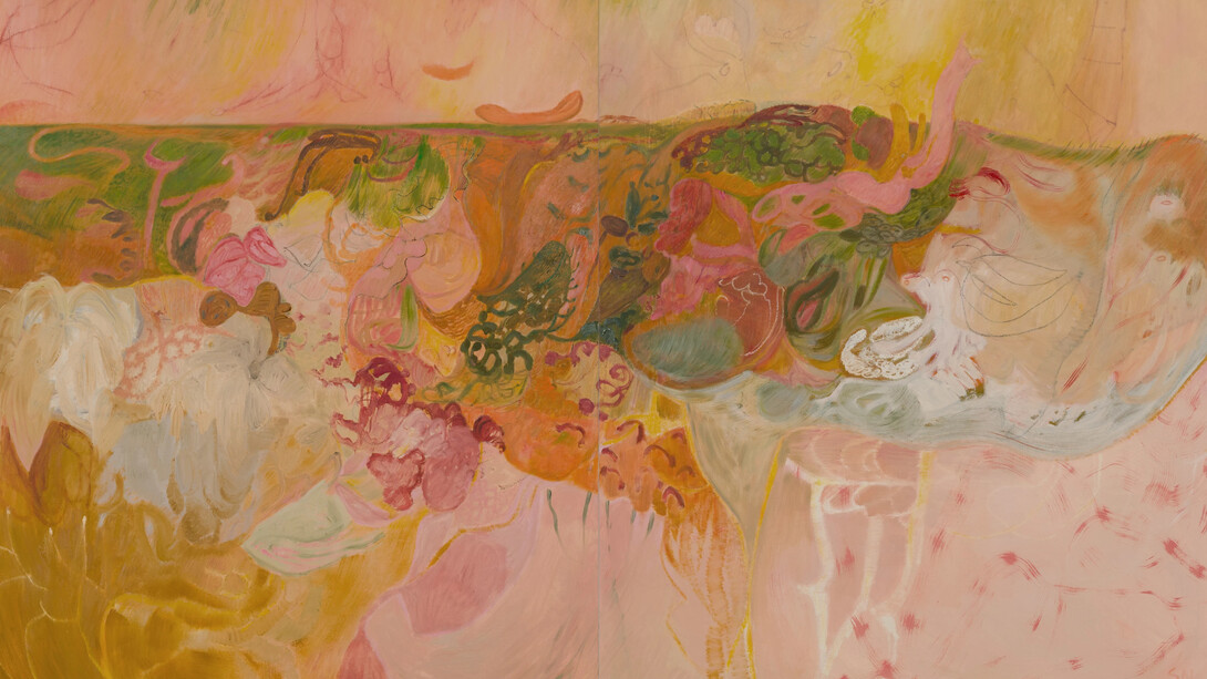 Soumya Netrabile, Cross-section of a mountain (detail), 2025. Courtesy of Union Pacific 