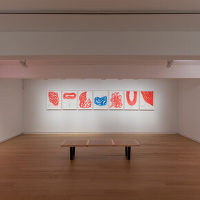 Chiharu Shiota, Echoes between, exhibition view. Courtesy of the artist and Templon. Photo by Charles Roussel