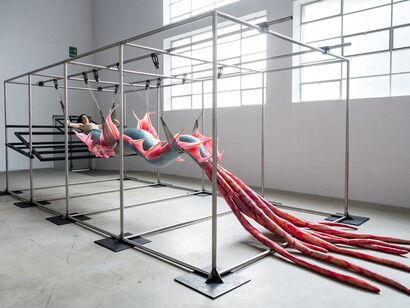 Various artists, Mario Merz Prize 5. Shortlist art exhibition, exhibition view. Courtesy of Fondazione Merz
