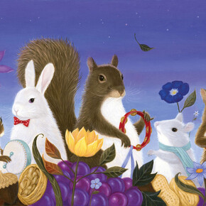 Gina Matarazzo, A merry band of sorts (detail), 2025. Courtesy of Abend Gallery