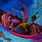 Yongqi Tang, Strange tale: Shipwreck (detail), 2025. Courtesy of Make Room