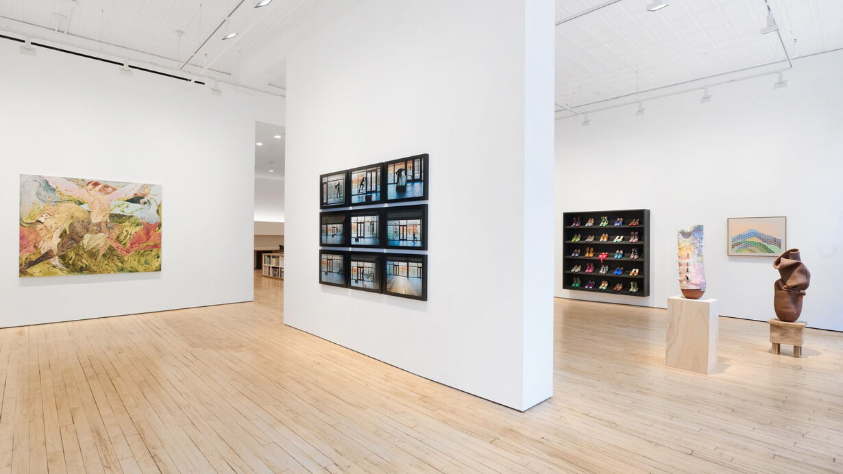 Various artists, All about 25, exhibition view. Courtesy of James Cohan Gallery