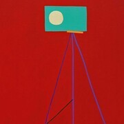 Smile back, 2014, acrylic on canvas, 102 x 76 cm (dettaglio)