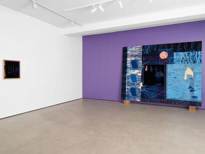 Various artists, Door to the cosmos, exhibition view. Courtesy of Mariane Ibrahim Gallery
