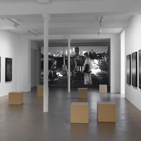 Melik Ohanian, Alteration, for a long time in time, exhibition view. Courtesy of Galerie Chantal Crousel