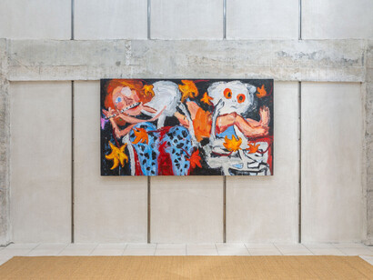 Yirui Jia, Play gravity, exhibition view. Courtesy of Kiang Malingue