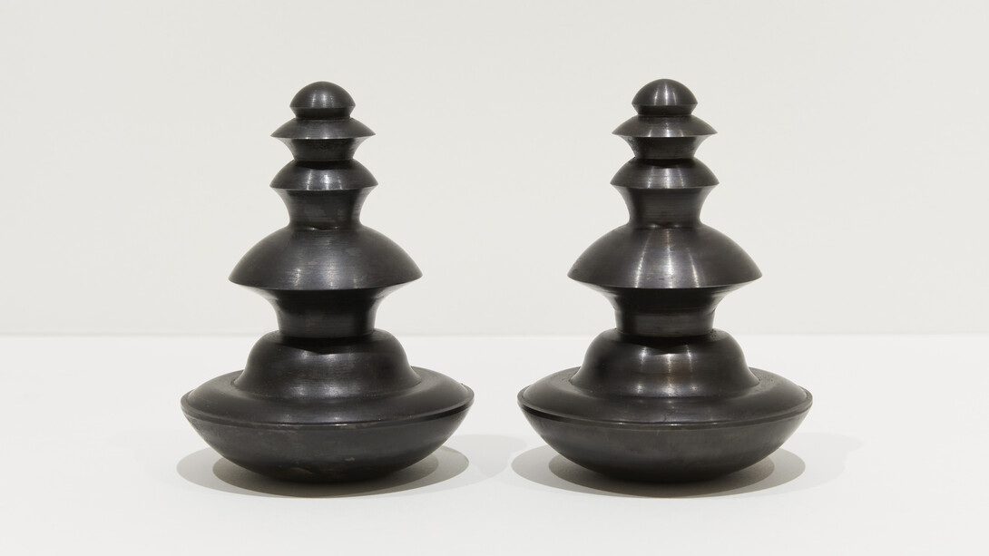 Chen Ruo Bing und Abraham David Christian, Malerei und skulptur. Mit freundlicher genehmigung der Galerie Albrecht