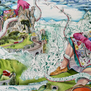 Justyna Kisielewicz, Lebensraum (detalle). Cortesía de la Galería La Cometa 