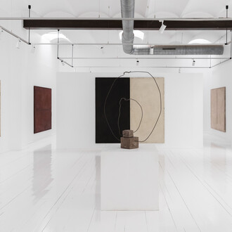 Antonia Ferrer, De óxido y hueso, exhibition view. Courtesy of Alzueta Gallery