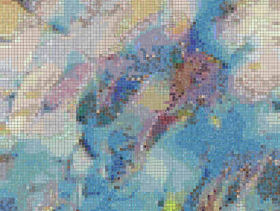 Simone Ferrero, Eros’s Reverie, 103x80, 5 cm, 2022