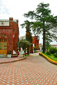 To revive the traditional Turkish tile and porcelain art, a porcelain factory named “Yıldız Çini Fabrika-i Hümâyûnu” was established in the garden of Yıldız Palace by Sultan II. Abdülhamid (1876-1909) in the early 1890s. The factory, which was severely damaged in the earthquake of 1894, was rebuilt by Italian architect Raimondo D’Aronco in the same year