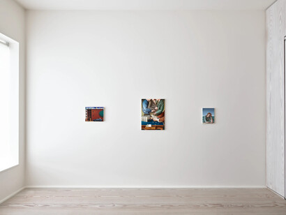 Various artists, Spectre, exhibition view. Courtesy of Newchild Gallery