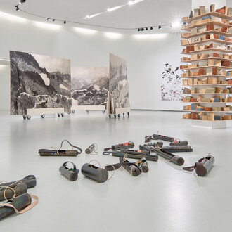 Isabelle Ferreira, Notre feu, exhibition view. Courtesy of MAAT