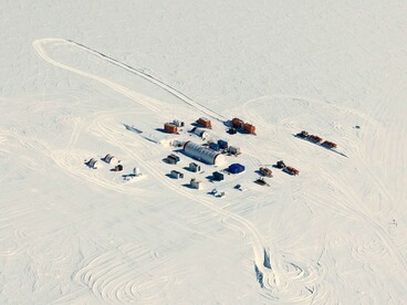 Vista del campo. Credit©PNRA IPEV