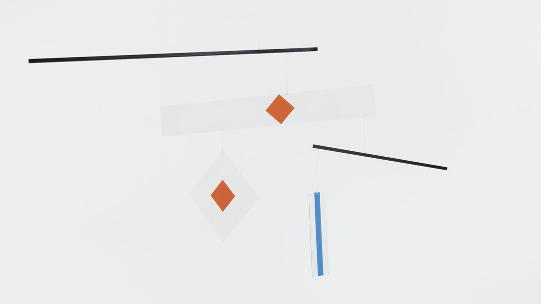 Bruno Munari, Ambienti luminosi, veduta della mostra. Per gentile concessione di kaufmann repetto