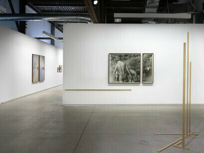 Yann Pocreau, De légers décalages, vue d'exposition. Avec l'aimable autorisation de la Blouin Division