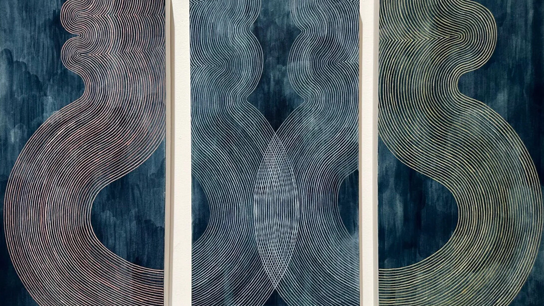 Laura Snyder, Currents. Courtesy of Reynolds Gallery 