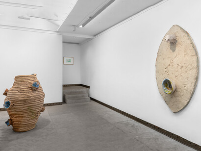 Norbert Prangenberg, vue d'exposition. Avec l'aimable autorisation de la Galerie Karsten Greve