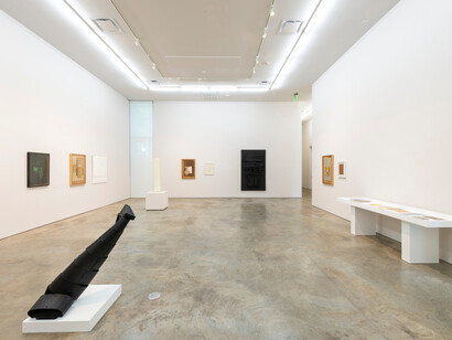 Various artists, New classicism in collage, exhibition view. Courtesy of Sicardi | Ayers | Bacino