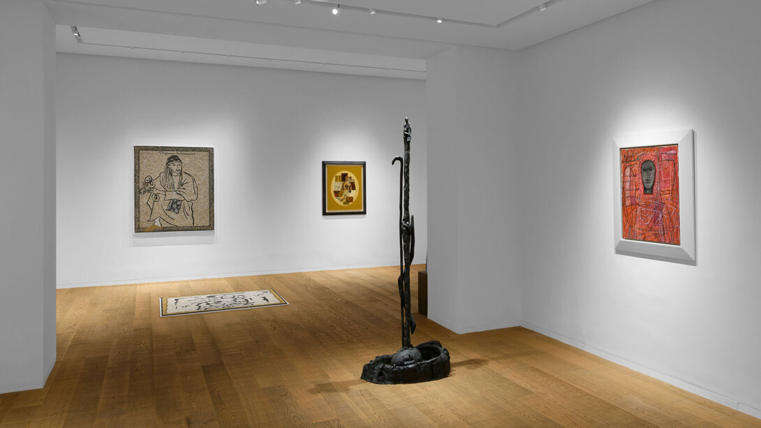 Various artists, Italian wave, exhibition view. Courtesy of Tornabuoni Art
