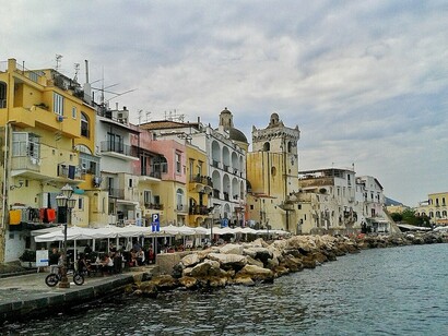 Ischia Ponte, tra i borghi più antichi dell'isola di Ischia, Italia