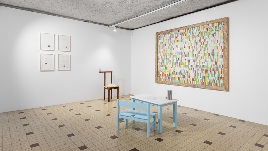 Artistes divers, Pièces à vivre, vue d'exposition. Avec l’aimable autorisation de la Galleria Continua